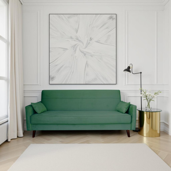 Sofa izoria z funkcją spania 192x120 cm zielona element 12