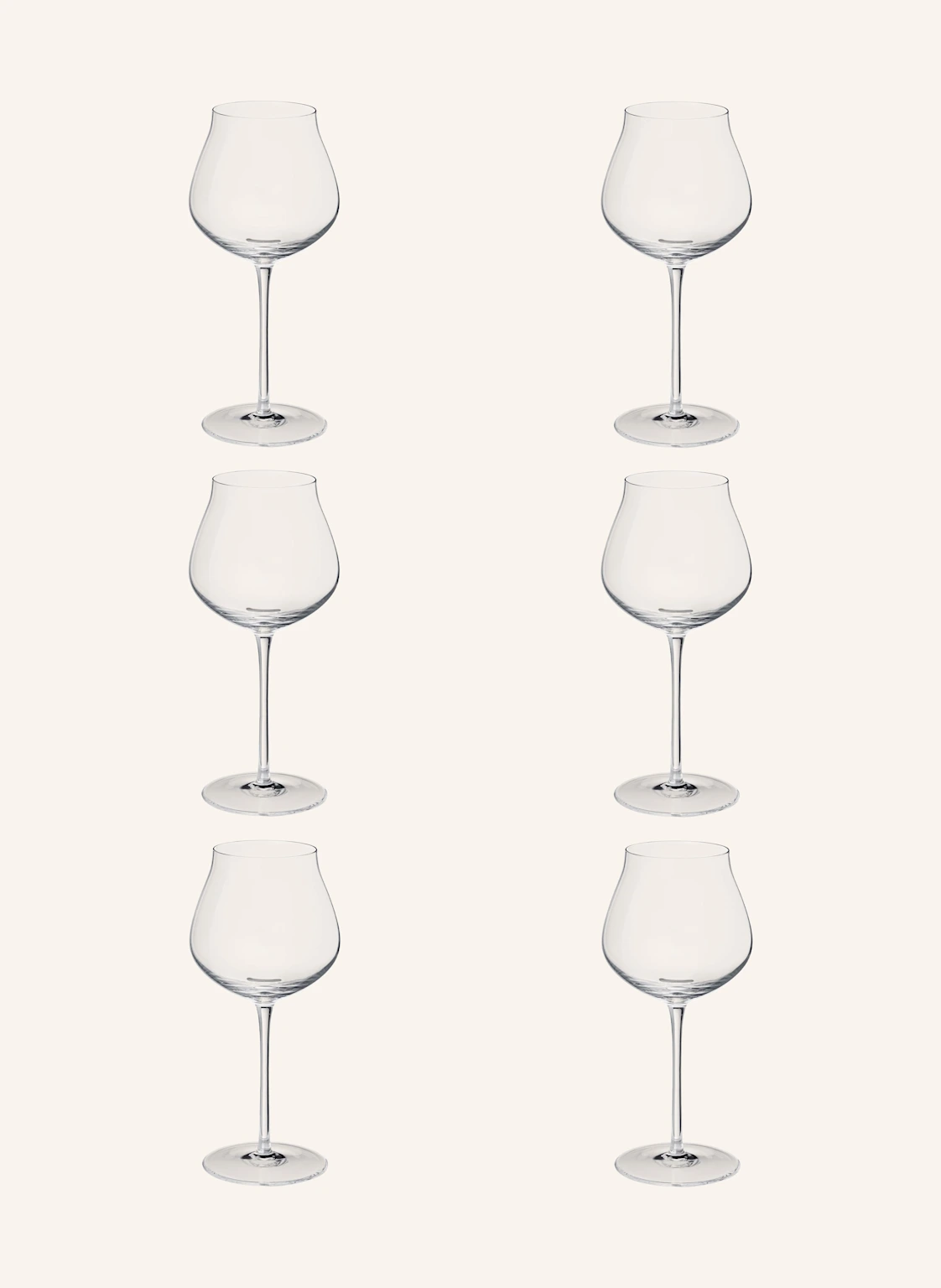 GEORG JENSEN 6er-Set Weingläser SKY