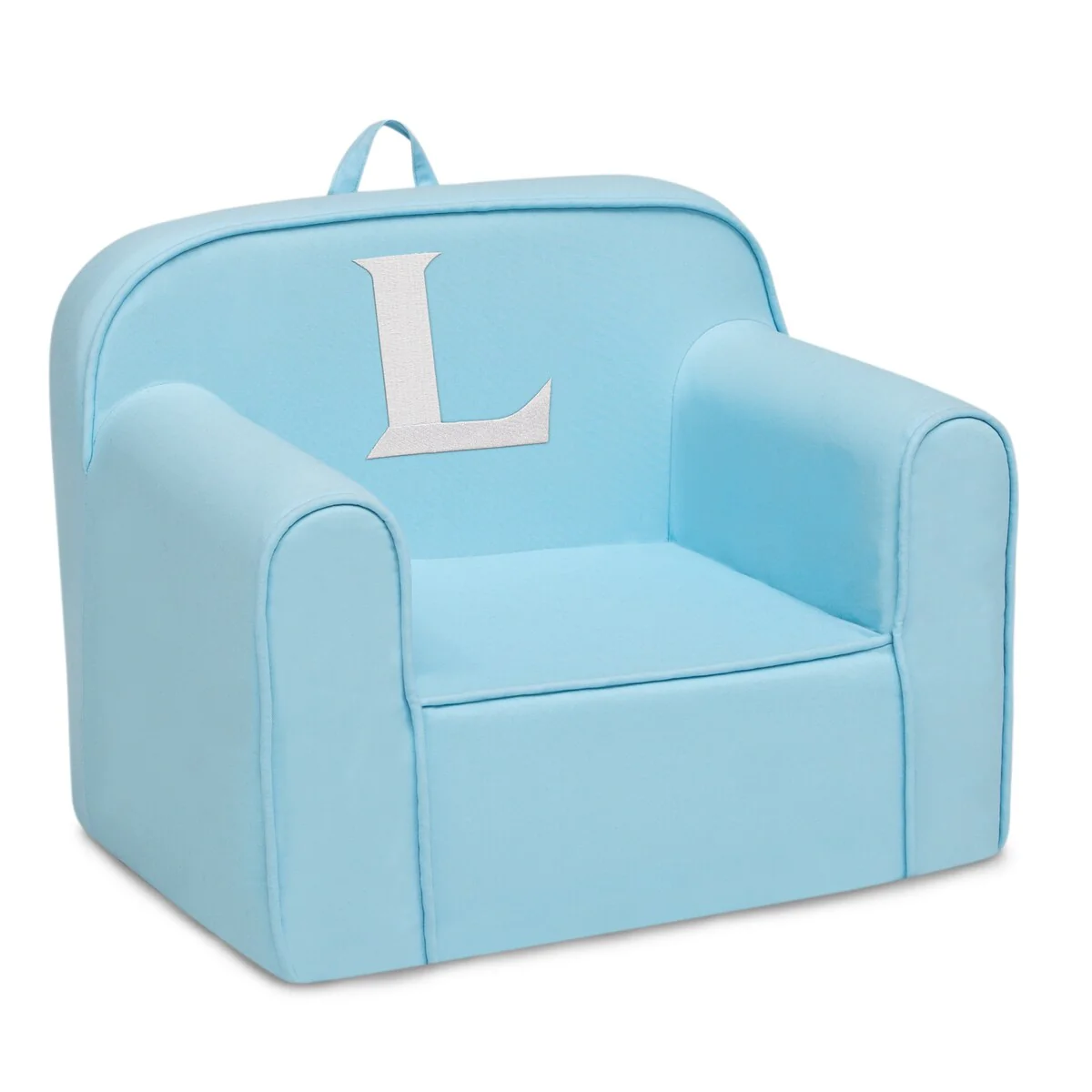 Delta Children Personalized Monogram Cozee Chair - Customize with Letter L