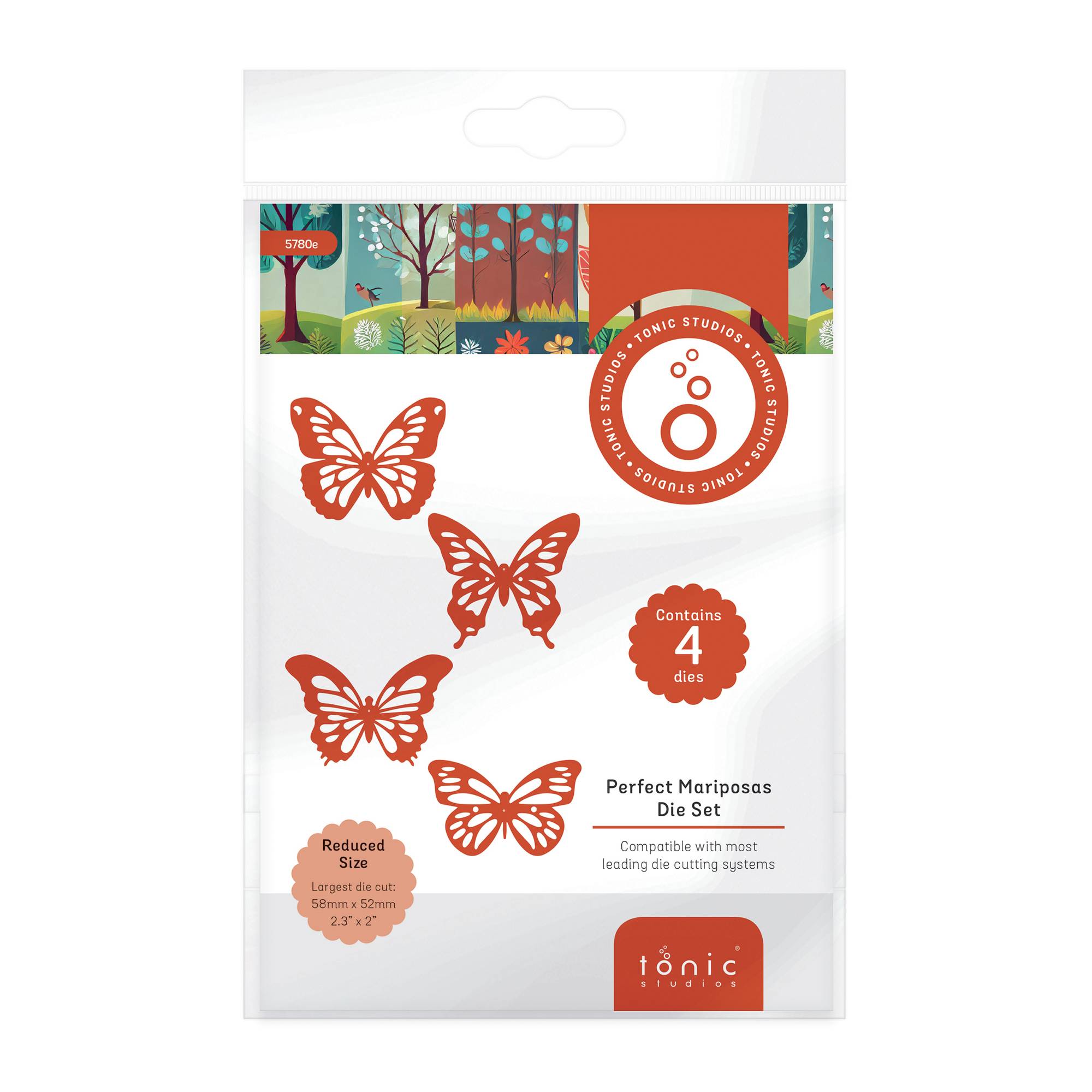 Tonic Studios Perfect Mariposas Die Set 4 Pieces