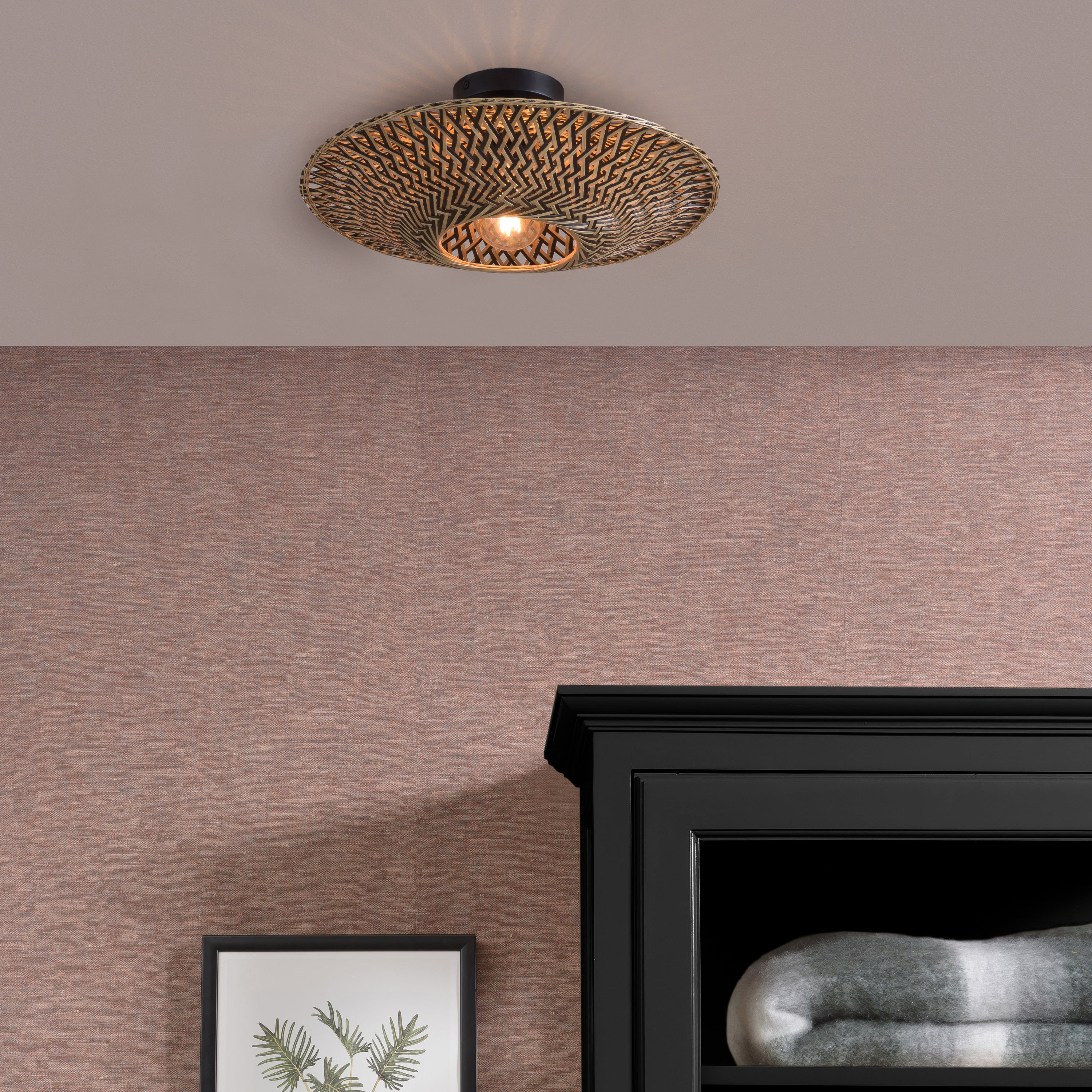 GOOD&MOJO Bali Plafondlamp - S