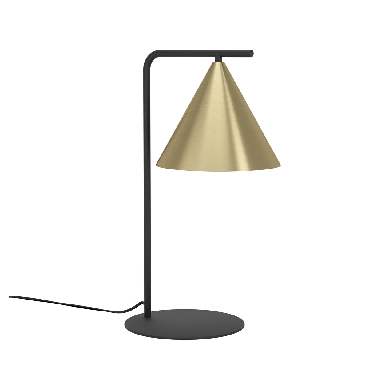 EGLO tafellamp Narices - e27 - 50 cm - zwart/goud