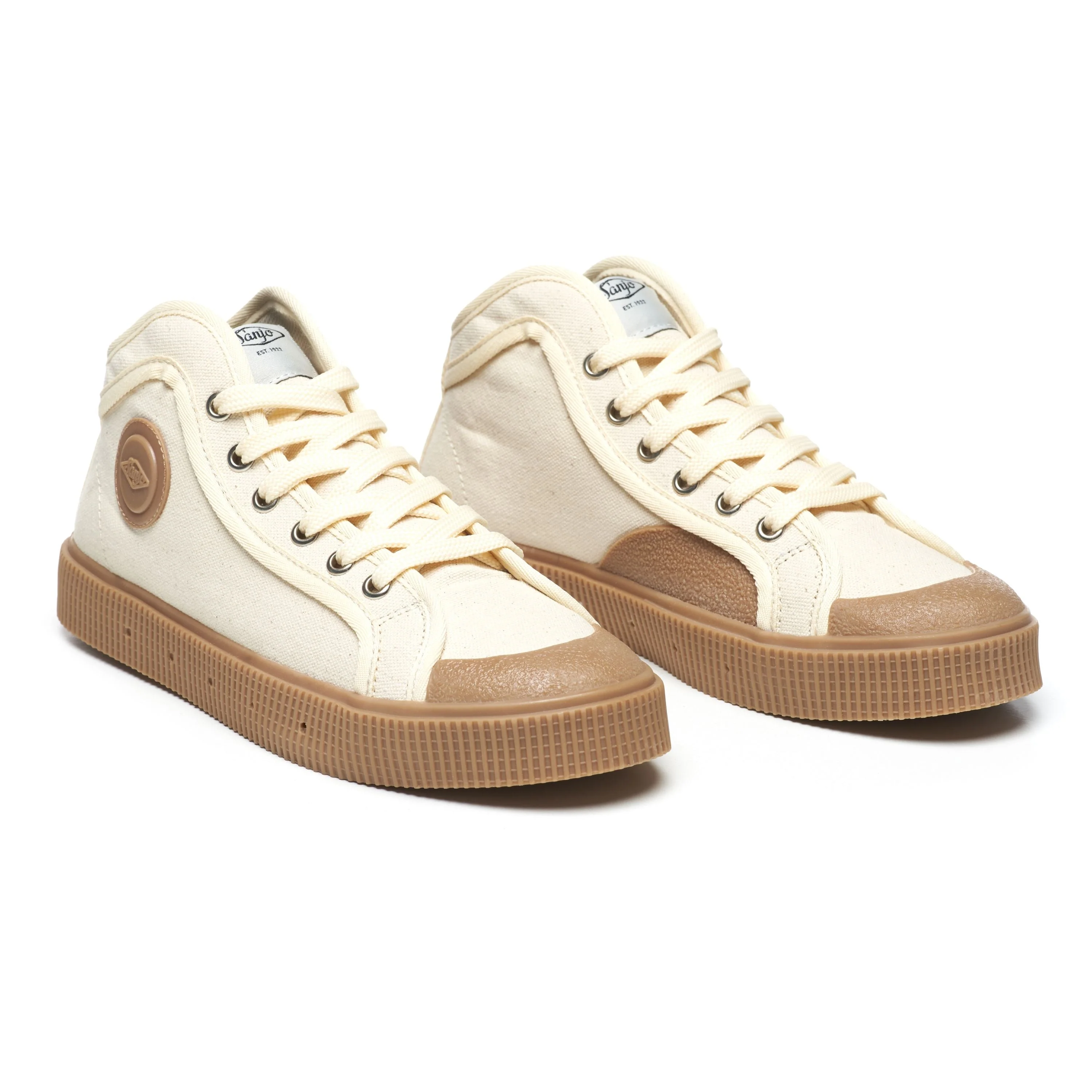 Sanjo K100 // Ecru-Gum
