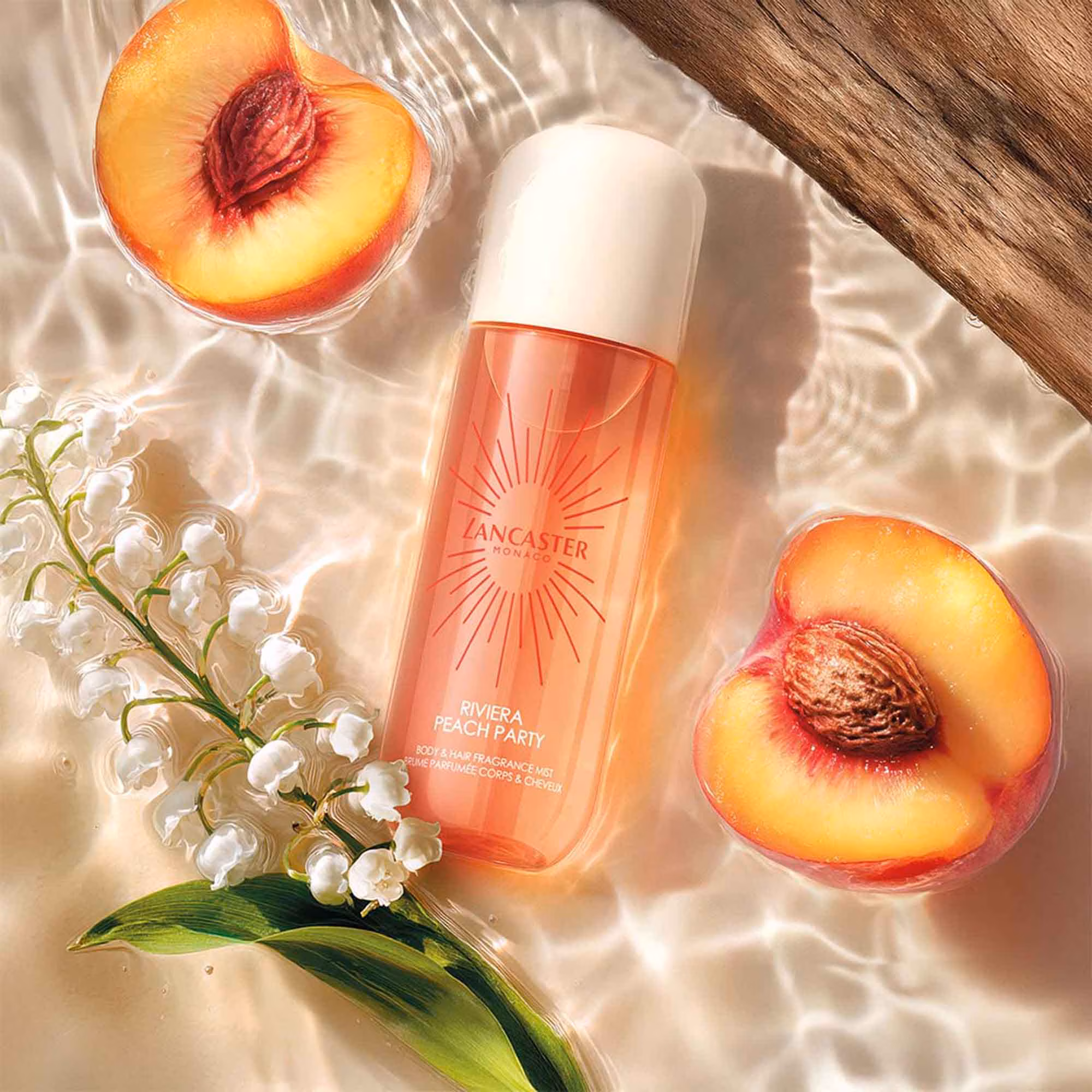 LANCASTER SUN FRENCH RIVIERABody mist riviera peach