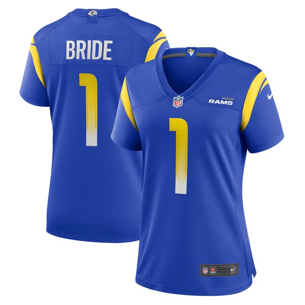 Number 1 Bride Los Angeles Rams Nike Women's Game Jersey - Royal