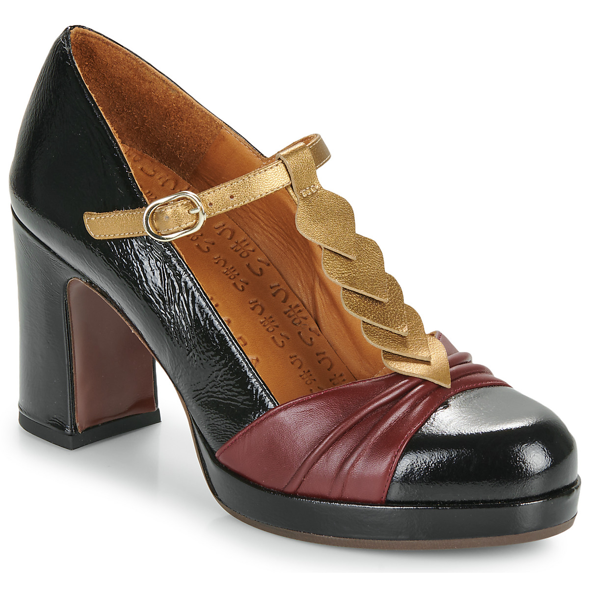 Chie Mihara - DEMAS - Black / Bordeaux
