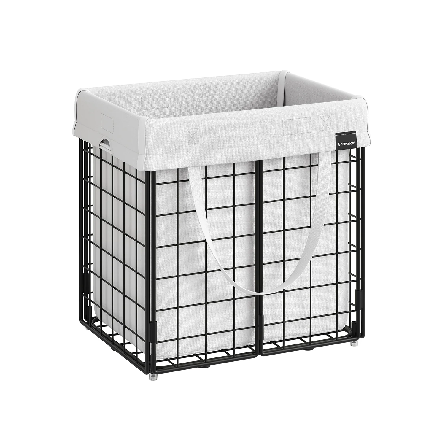 Panier à linge pliable sac à linge amovible et lavable