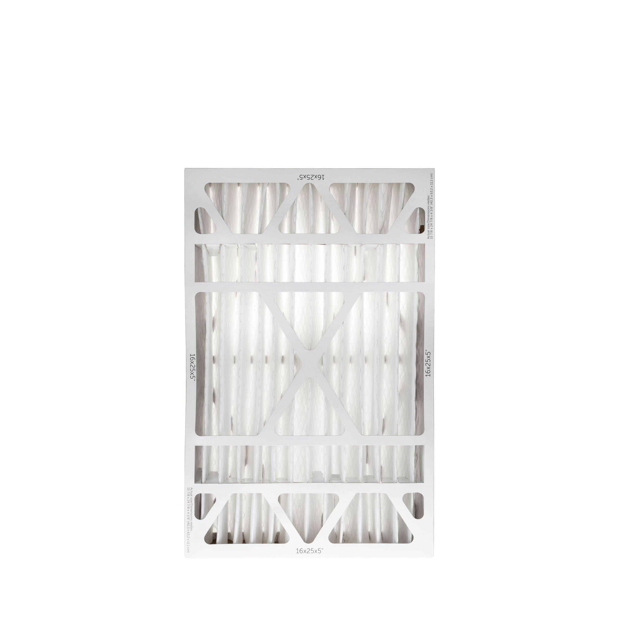 NOMA MERV 8 Pleated Furnace Air Filter, 16 x 25 x 5-in, 1-pk