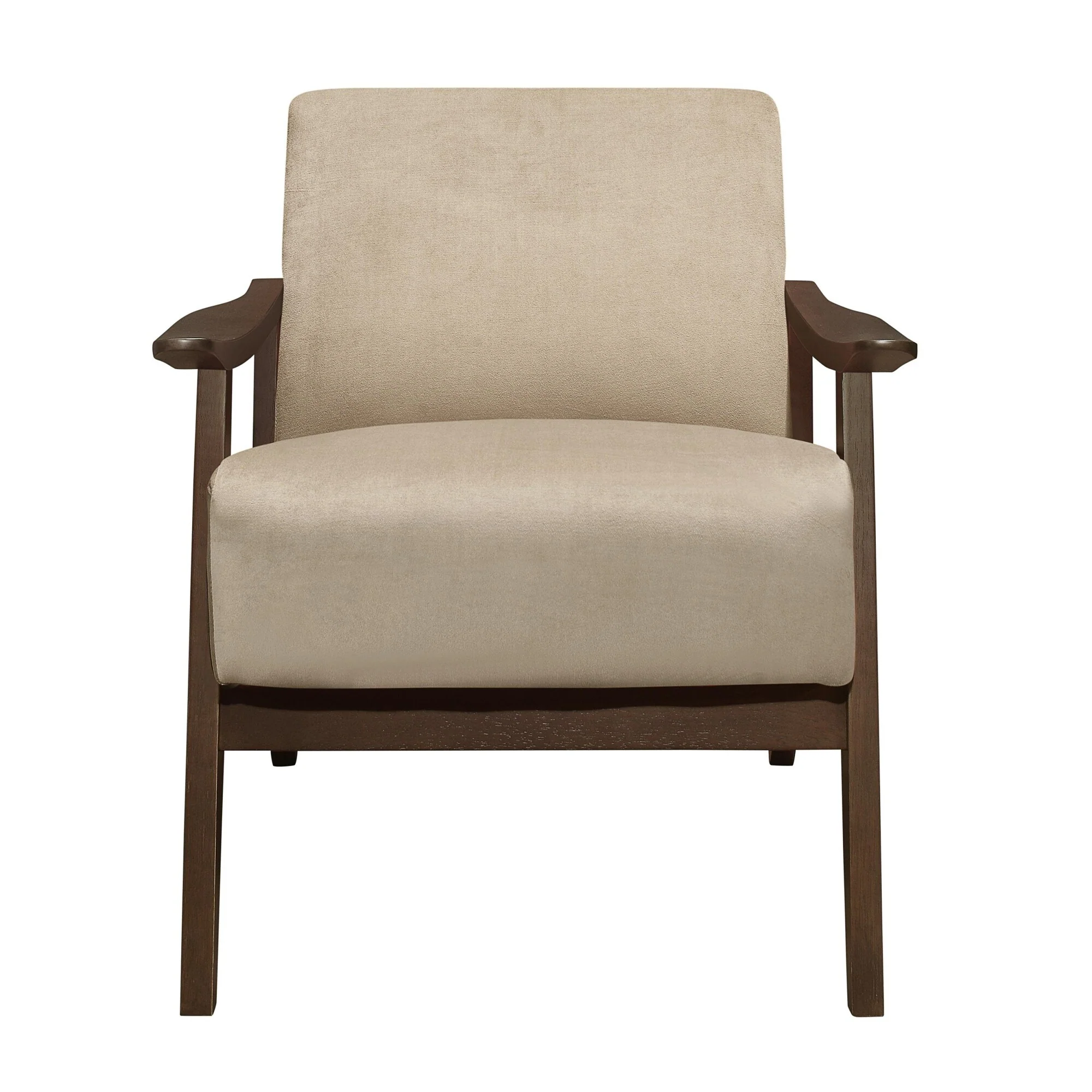 Mid Century Style Upholstered Armchair