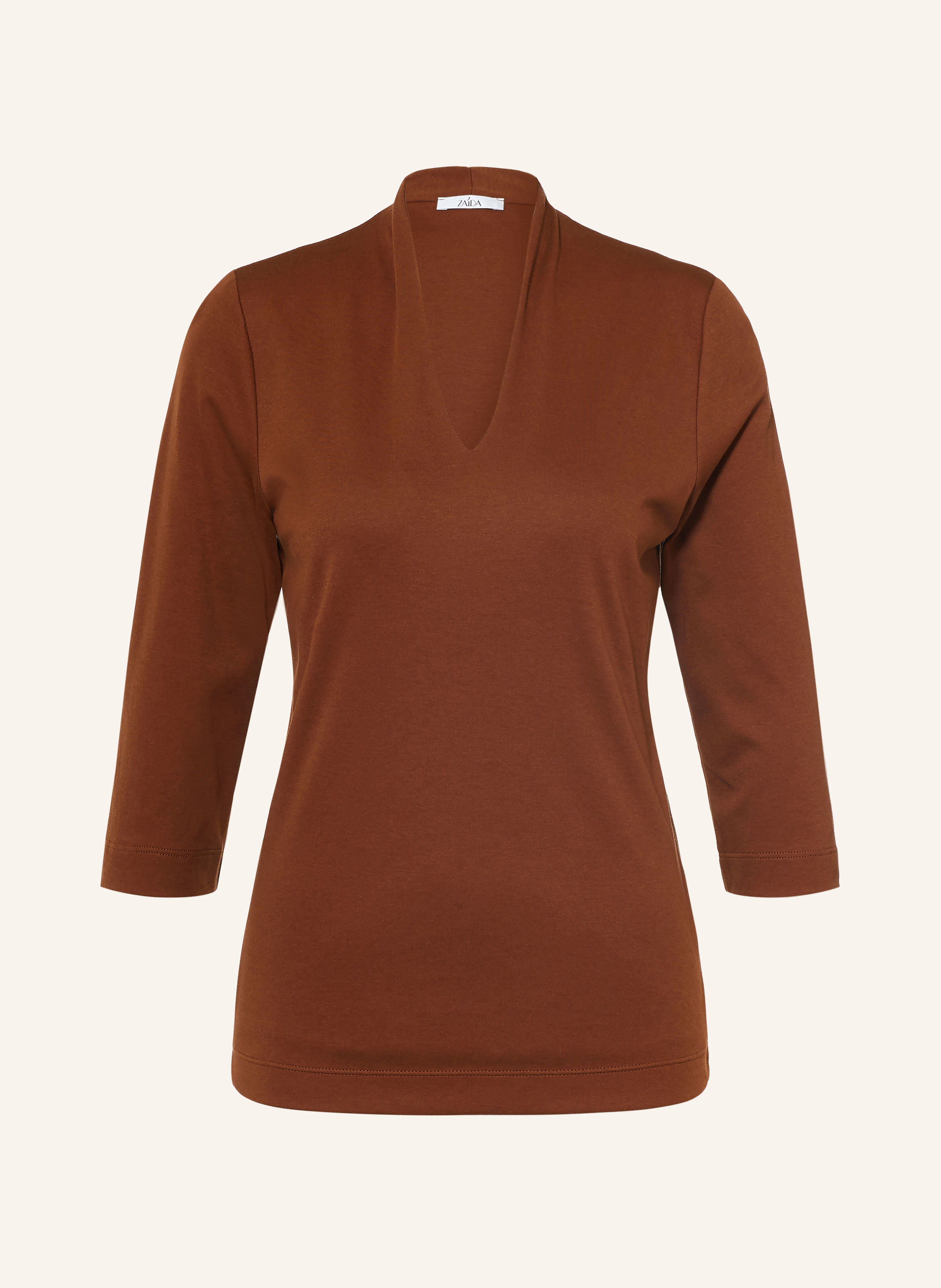 ZAÍDA Shirt mit Kelchkragen