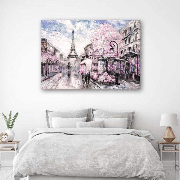 Feeby Obraz na płótnie Wiosna w Paryżu 60x40