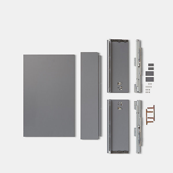 Casserolier GoodHome Soto Anthracite l. 80 cm
