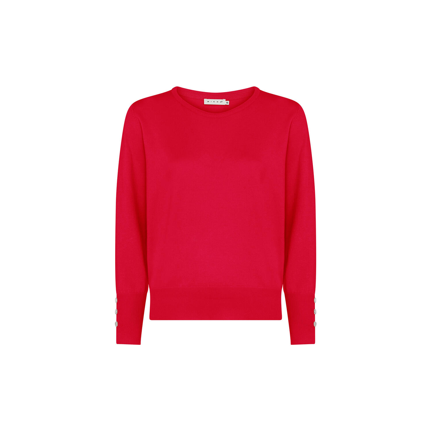 BB Spring Viscose Knit, lipstick red