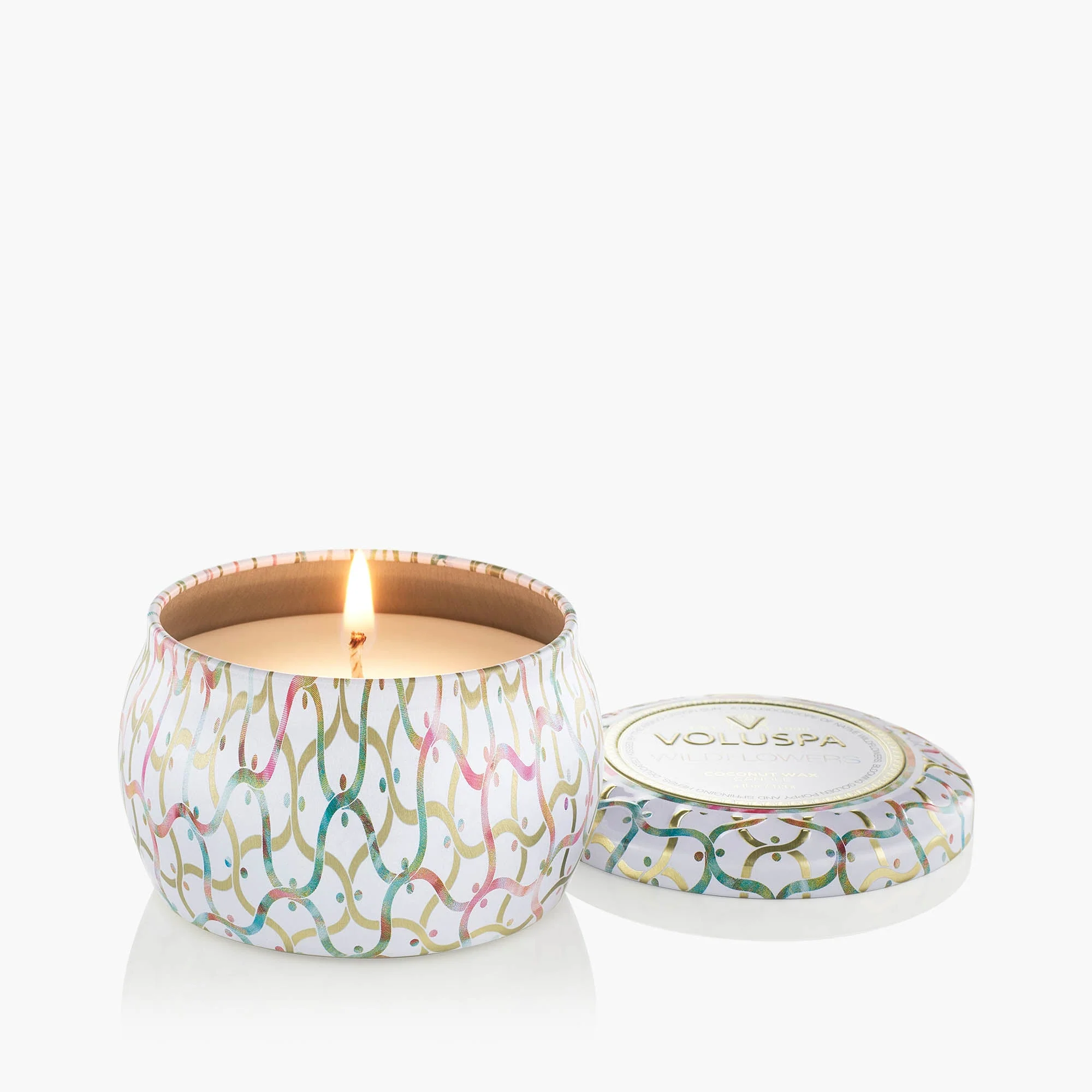 Wildflowers - Mini Tin Candle