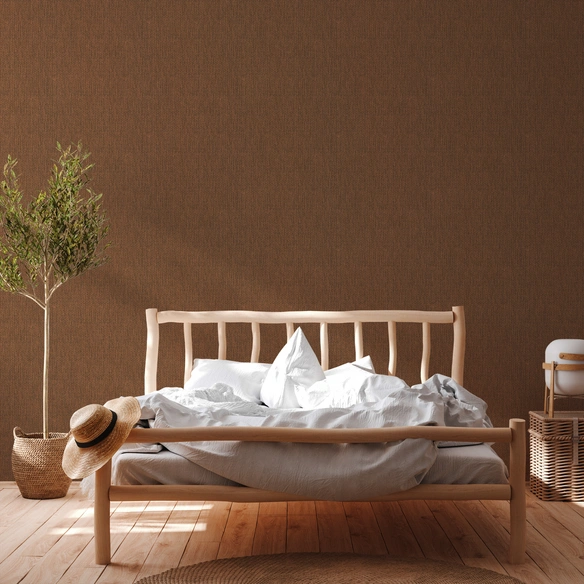 Vliestapete, BxL: 53 x 1005 cm, rostfarben