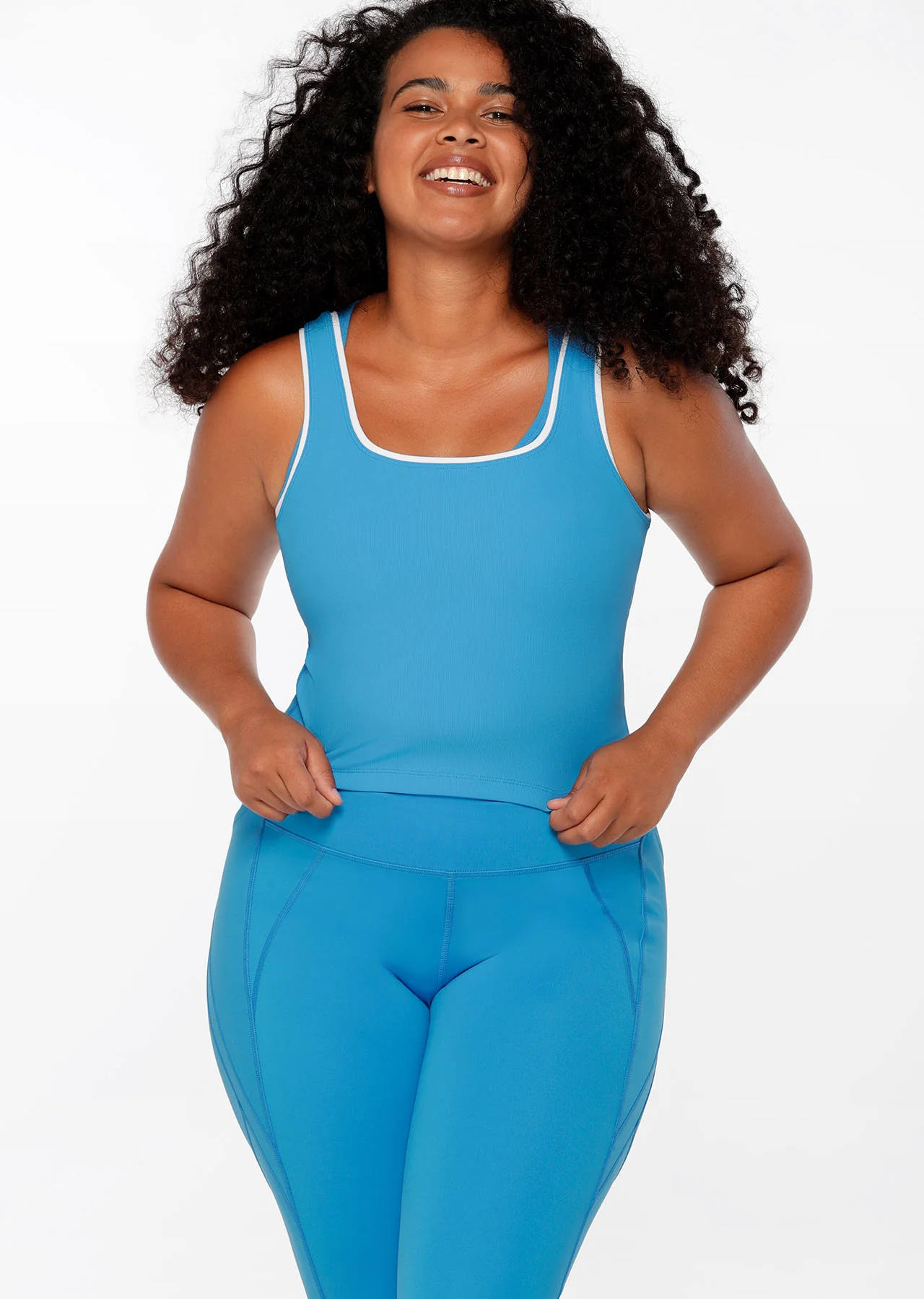 Represent Active Cropped Rib Tank