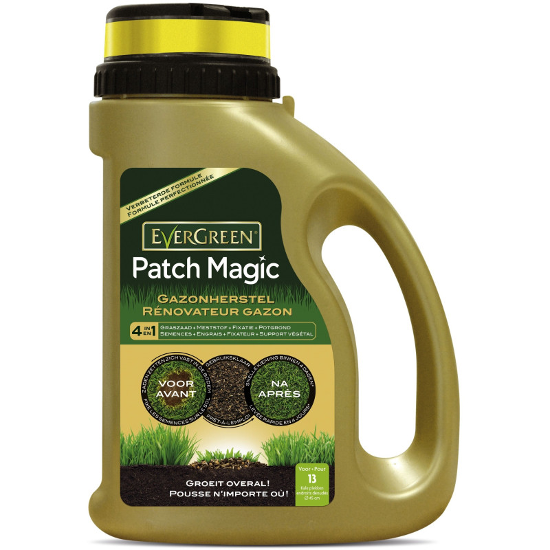 Rénovateur de gazon Patch Magic 4-en-1 1 kg EVERGREEN