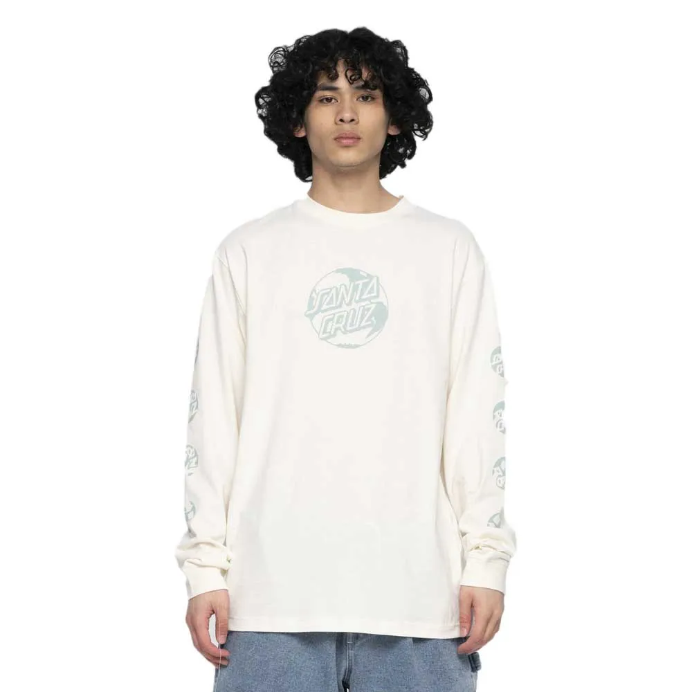 Santa Cruz Planet dot front long sleeve T-shirt