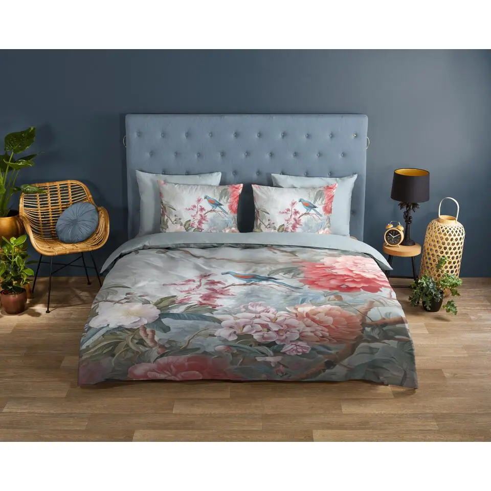 Good Morning Birdie Dekbedovertrek Multi-1-persoons (140 x 200/220 cm)