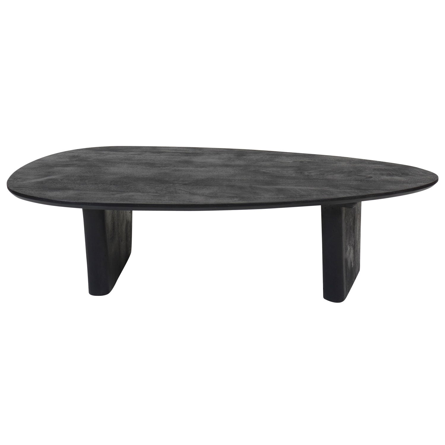 Home67 - Salontafel Rudo 135 x 75 cm - Zwart Mangohout