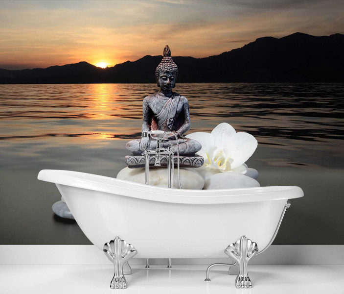 Feeby Fototapeta, Budda zachód słońca 150x105