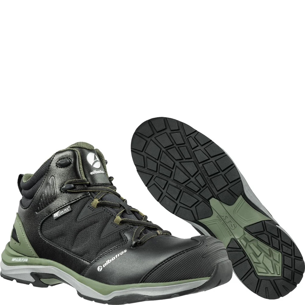 Albatros Ultratrail Olive Ctx Mid Safety Boot