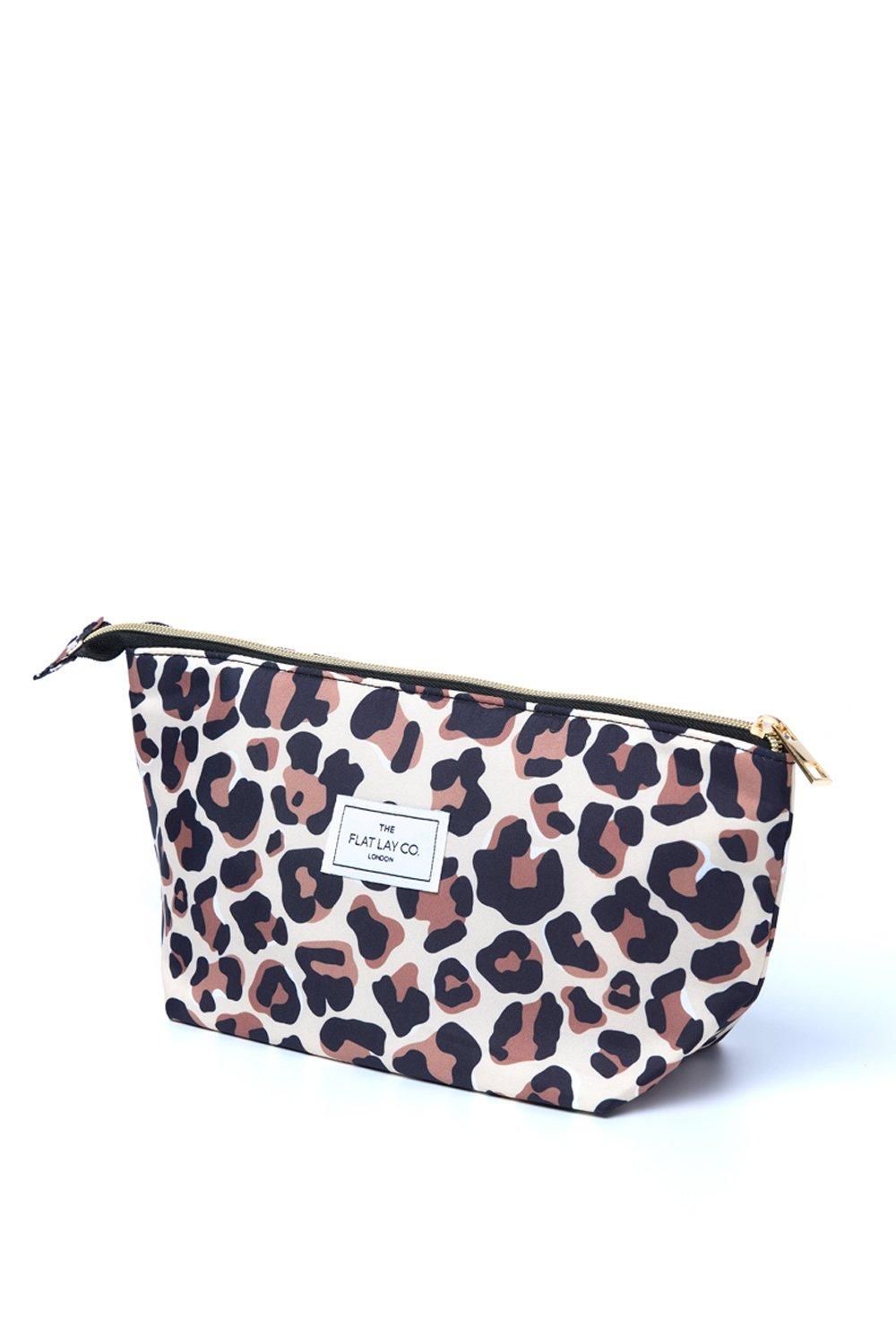 The Flat Lay Co Essential Pouch in Leopard