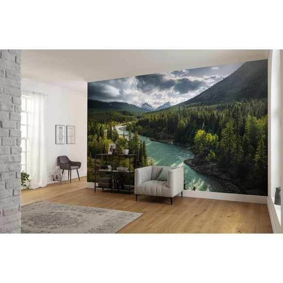 Vliestapete »Wild Canada«, Breite 450 cm, seidenmatt