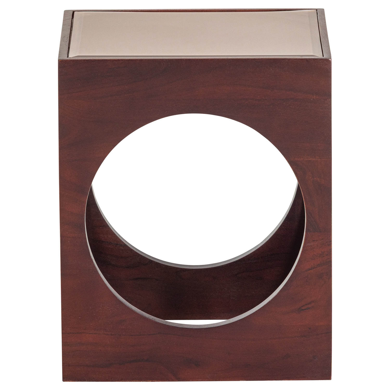 WOOOD bijzettafel Trax - Acaciahout - Bruin - 45x37x37