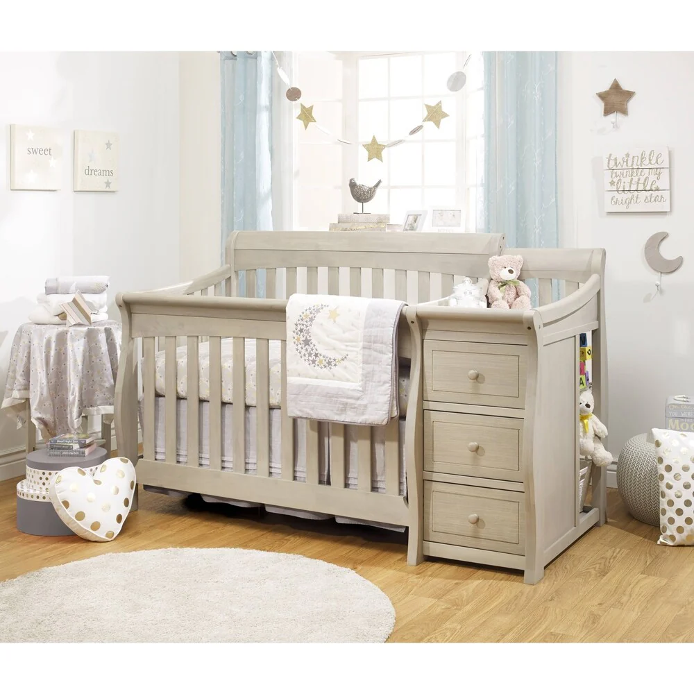Sorelle Furniture Princeton Elite 4-in-1 Crib and Changer