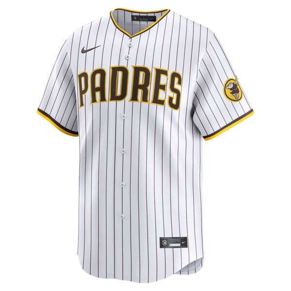 San Diego Padres Nike Home Limited Jersey - White