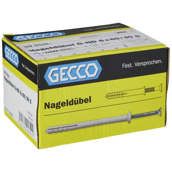 Nageldübel »G-ND«, 60 mm, Nylon