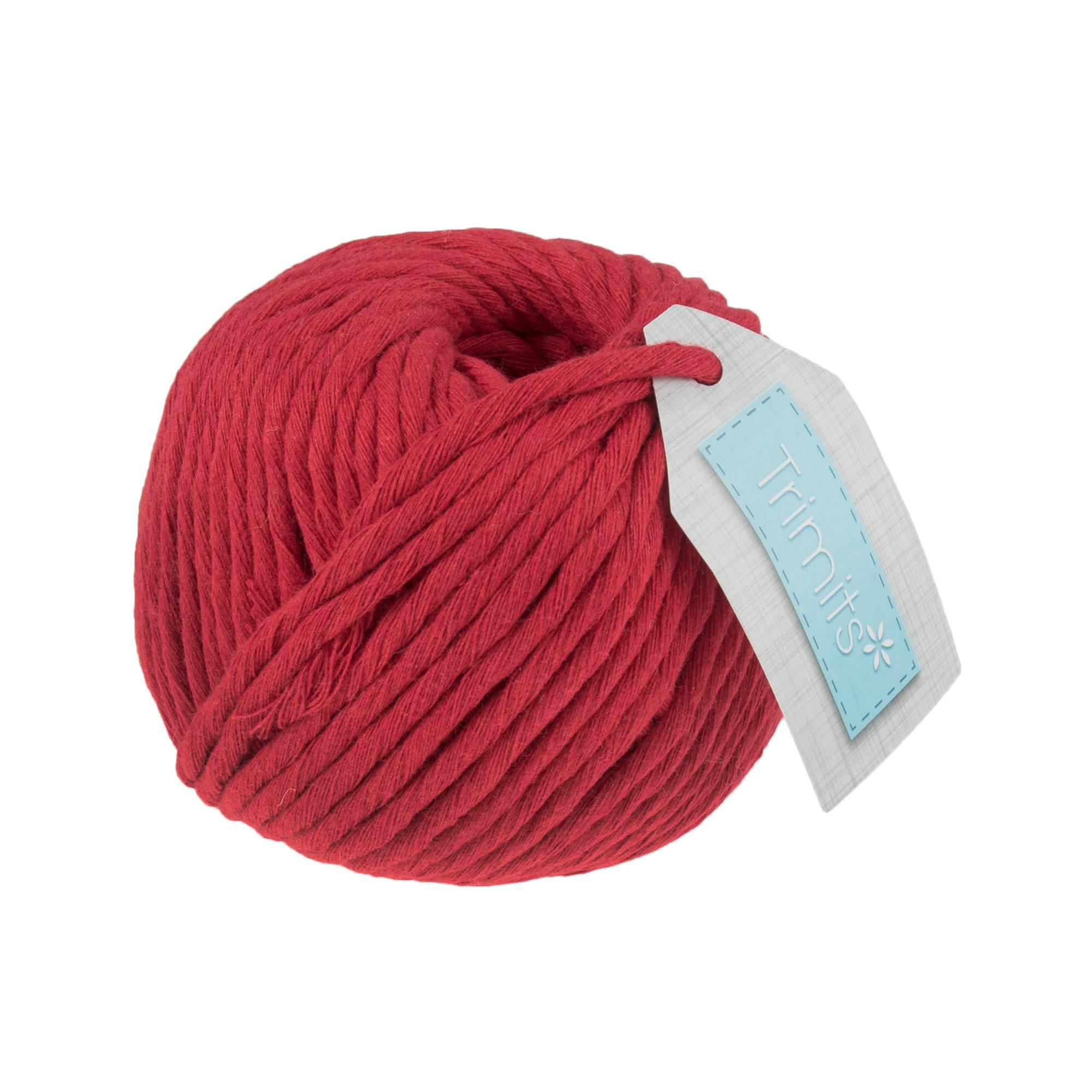 Trimits Red Macram&eacute; Cord 4mm x 50m