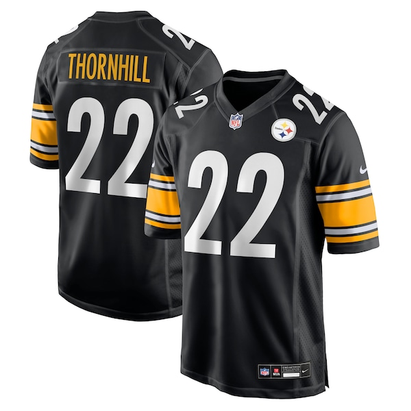 Juan Thornhill Pittsburgh Steelers Nike Team Game Jersey -  Black