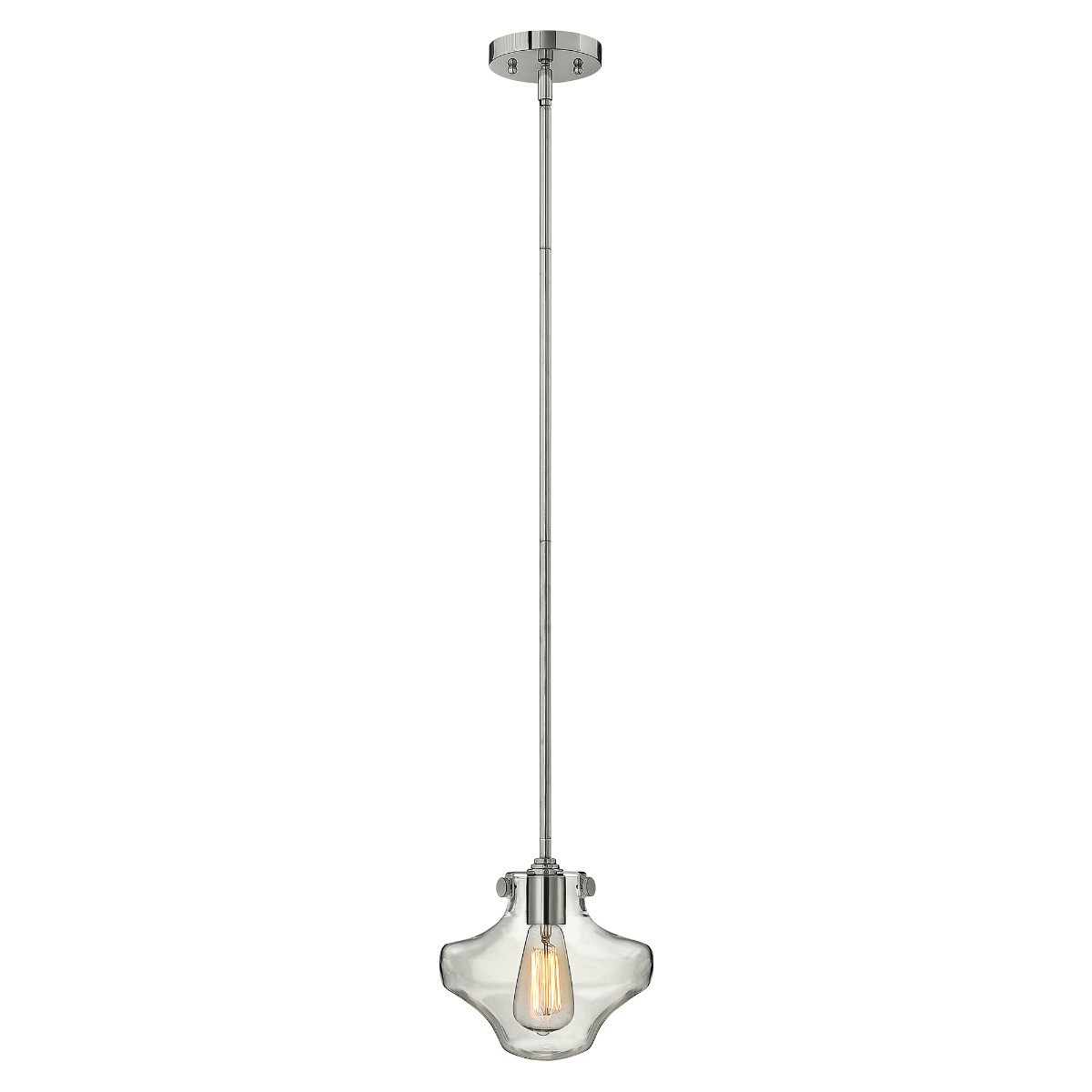 Lampa wisząca chromowana Congress 1xE27x100W Hinkley