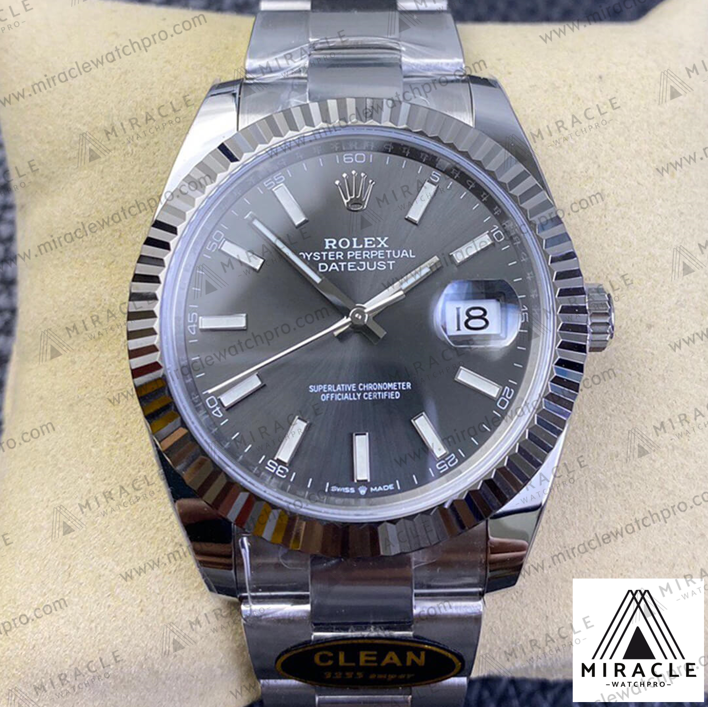 ROLEX-DATEJUST-REF.M126334-0013-ELITE CLONE-41MM-Replica Watch