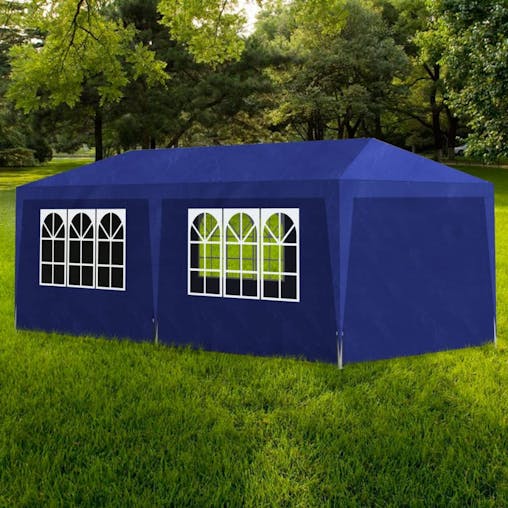 NNEVL Party Tent 3x6 m Blue
