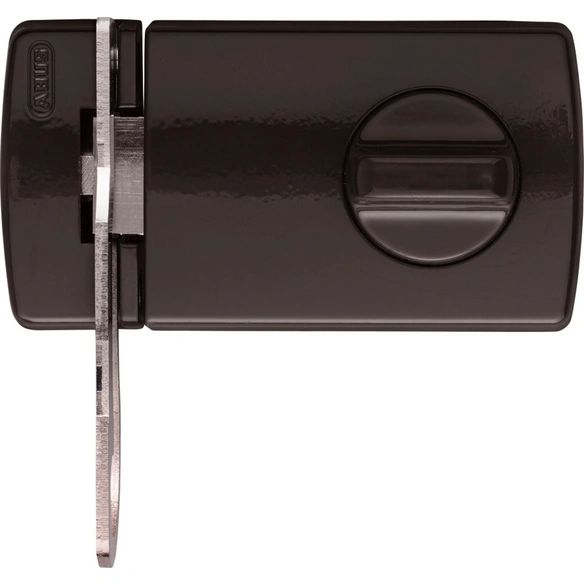 Vorhangschloss, Kunststoff, braun