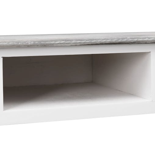 NNEVL Writing Desk Grey 110x45x76 cm Wood