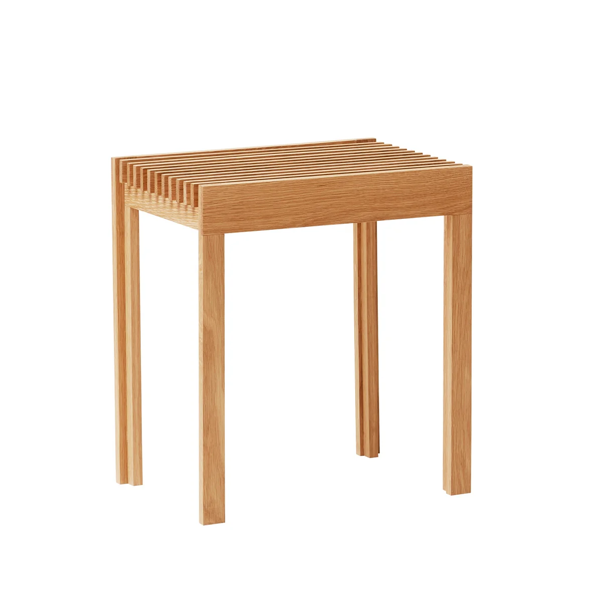 Form & Refine - Lightweight Hocker, Eiche natur