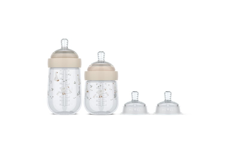 starterset babyflessen mio 3-delig - little goose