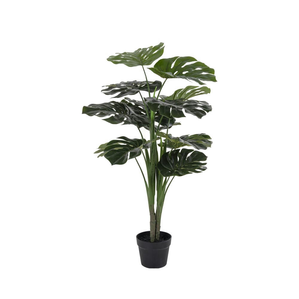 MONSTERA - Plante artificielle H90 cm vert