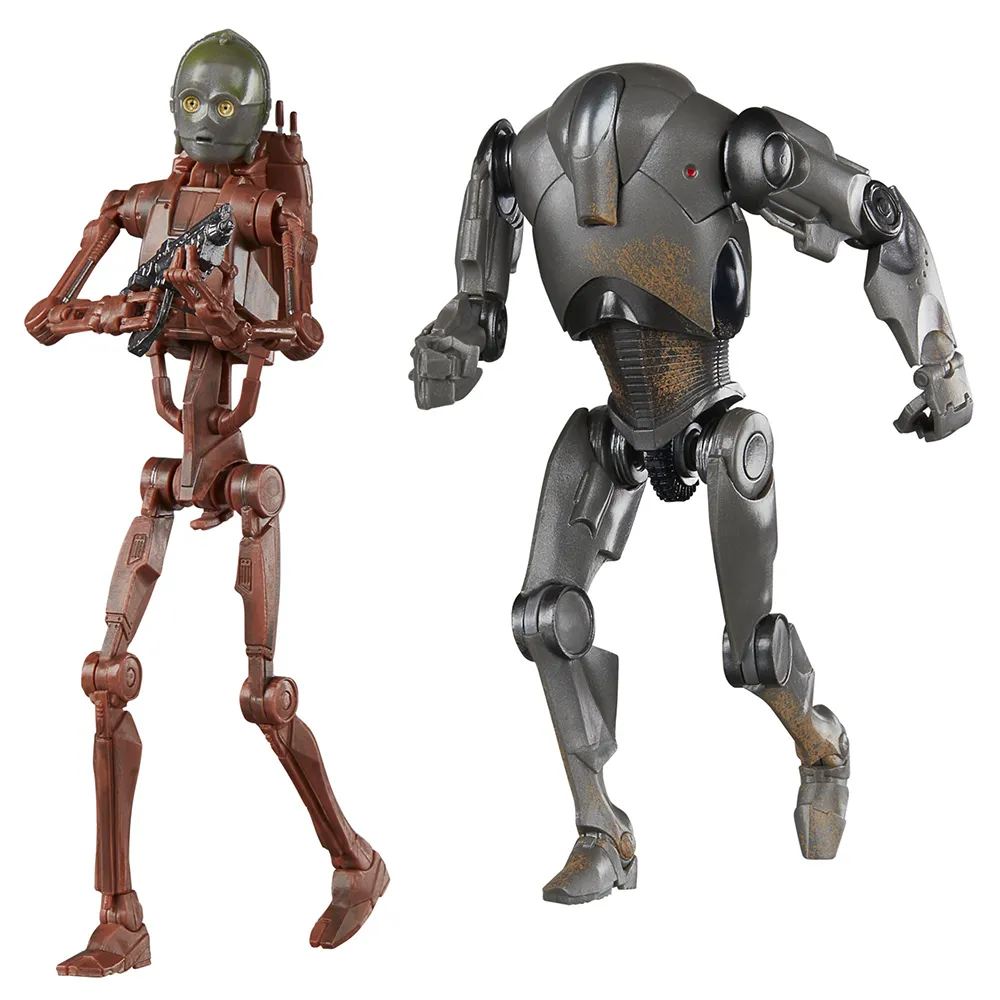 Hasbro Star Wars Episode II Black Series 2 Pack C 3Po B1 Battle Droid Body & Super Battle Droid Action Figure 15 cm