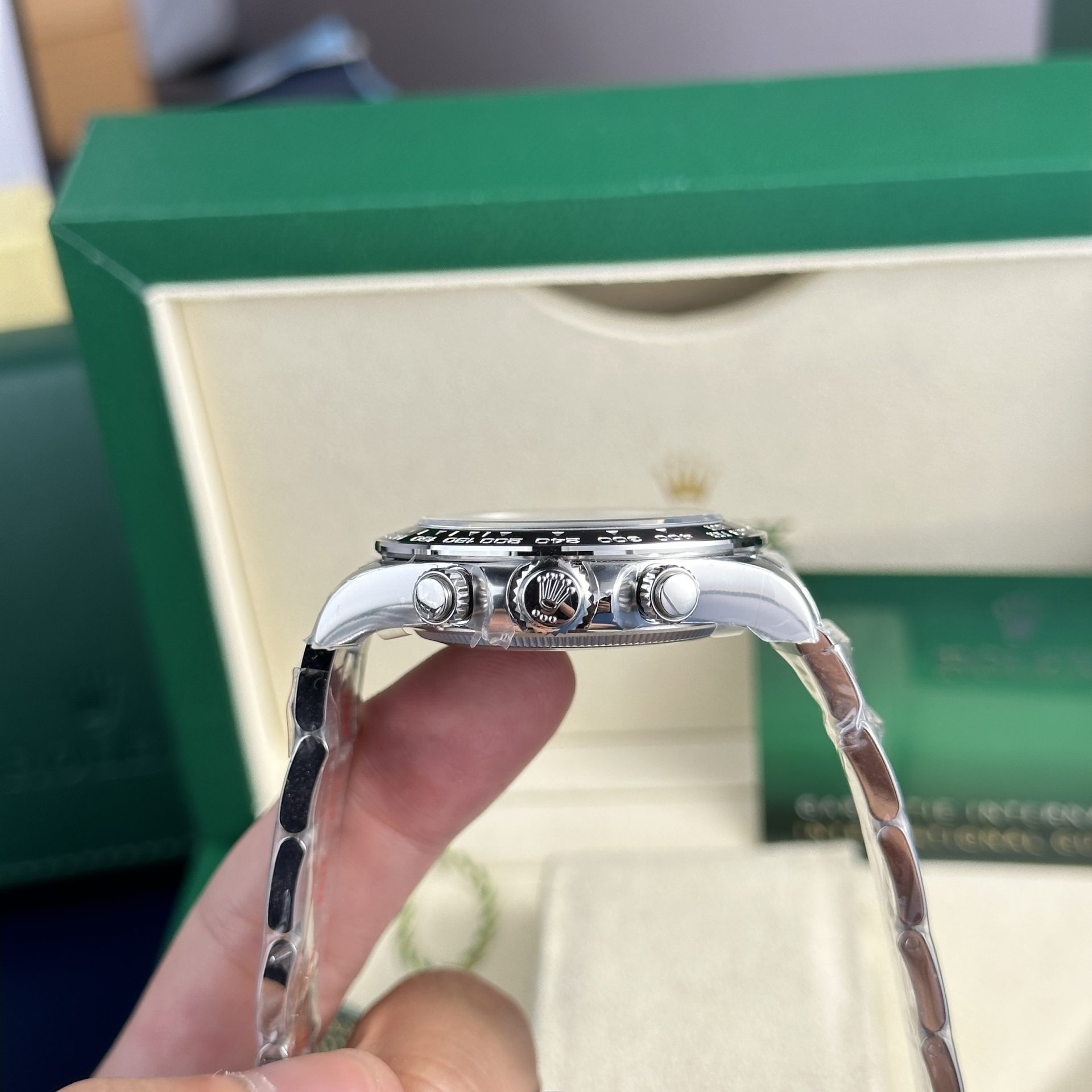 Rolex Daytona 126500LN Godzilla 904L Steel Black Dial 40mm Oyster Super Clone