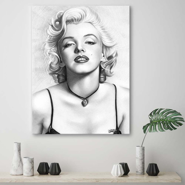 Feeby Obraz na płótnie Portret Marilyn 40x60