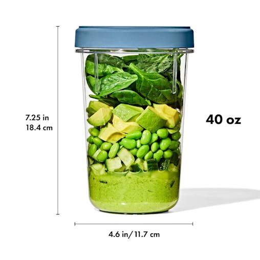 OXO Good Grips Twist & Stack Container 2 Pack 1.2L