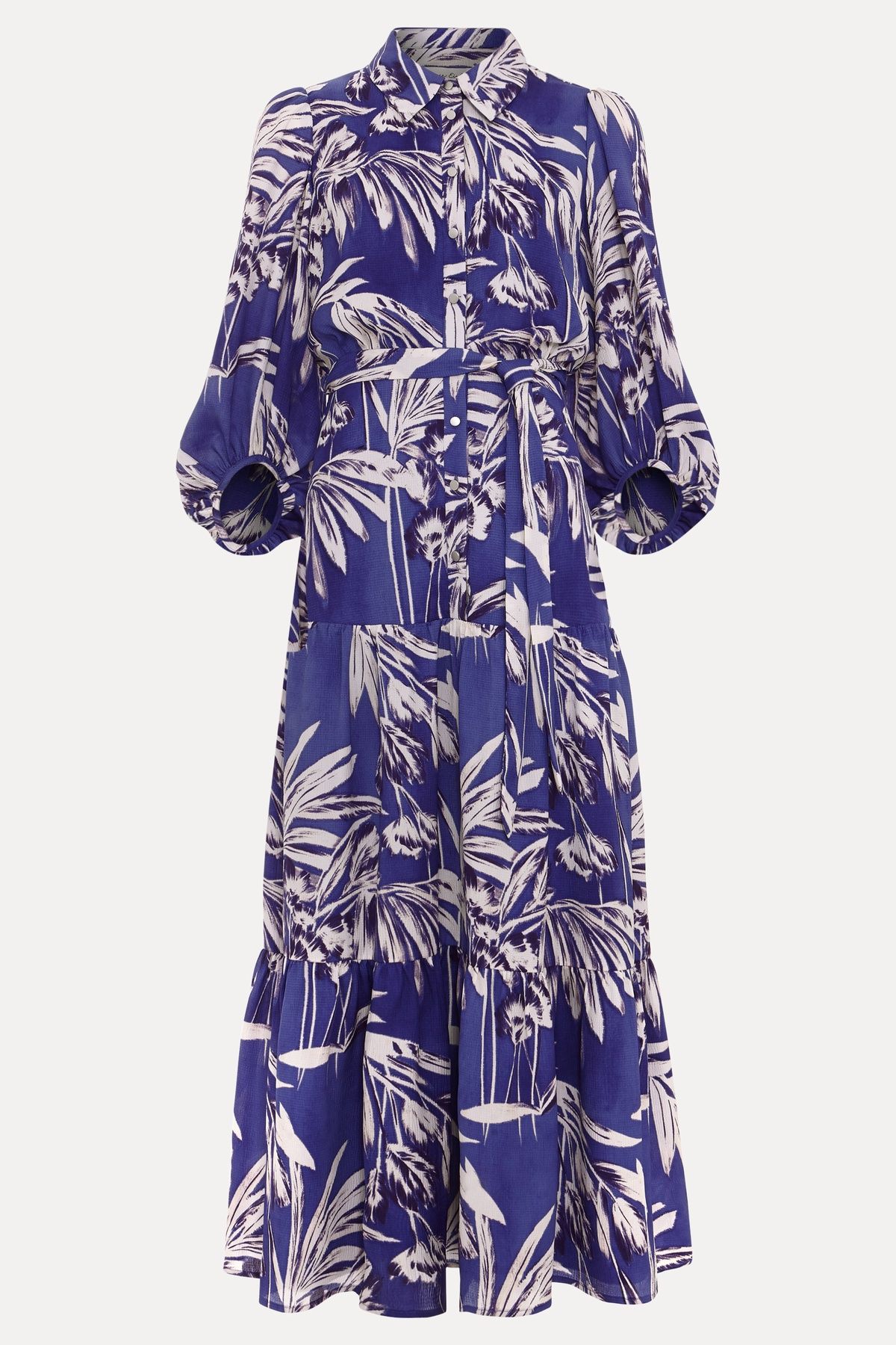 Phase Eight Coralie Print Shirt Midaxi Dress