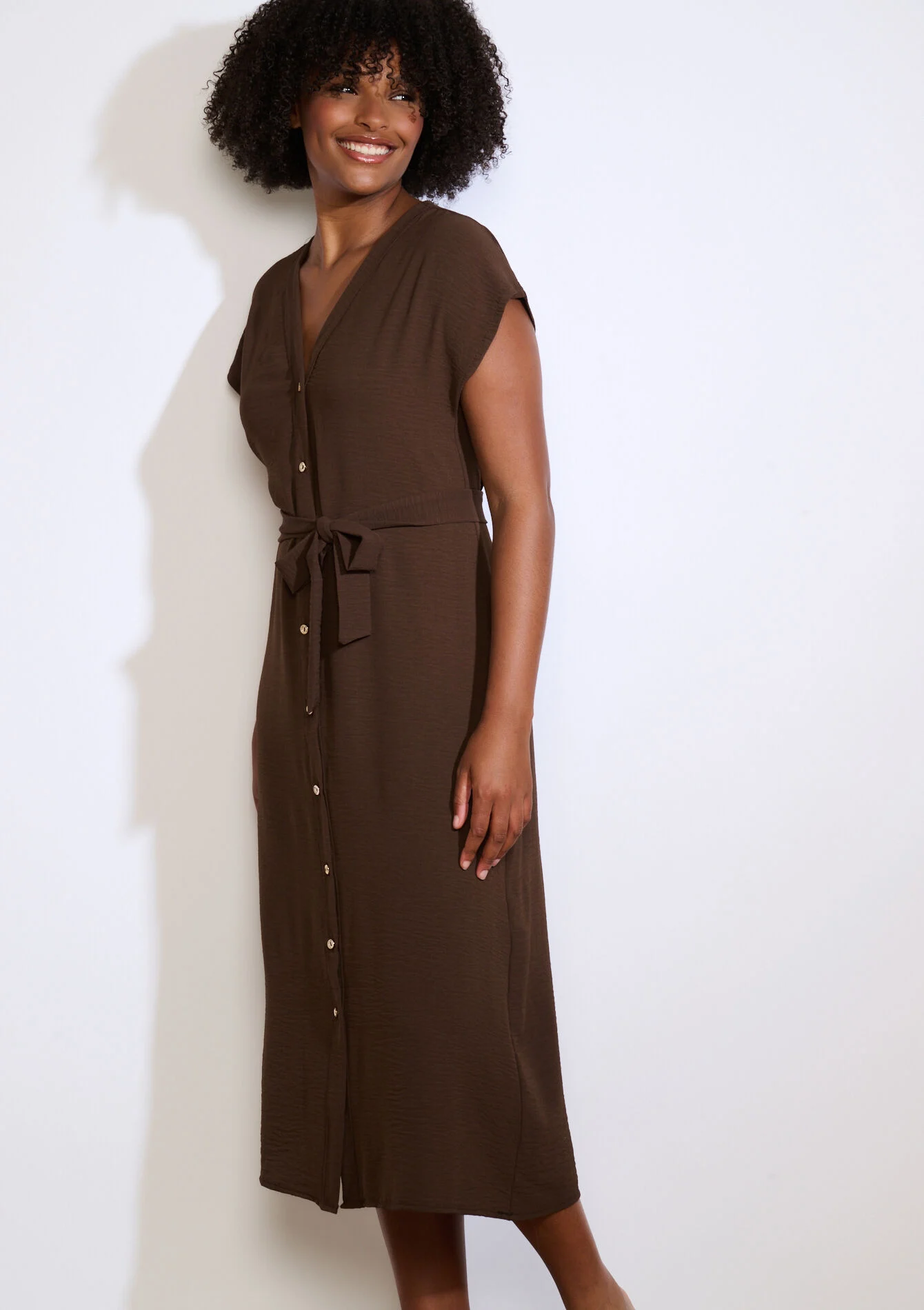 Overhemdjurk met knoopjes