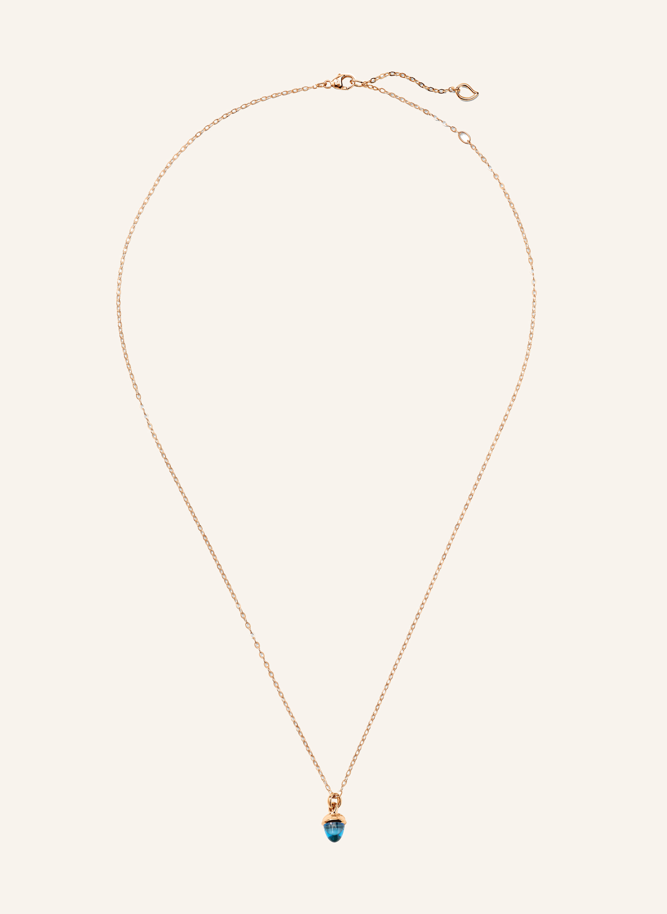 TAMARA COMOLLI Halskette NECKLACE 'MYMIKADO' WITH SWISS TOPAZ aus 18 Karat Roségold und Swiss Topas