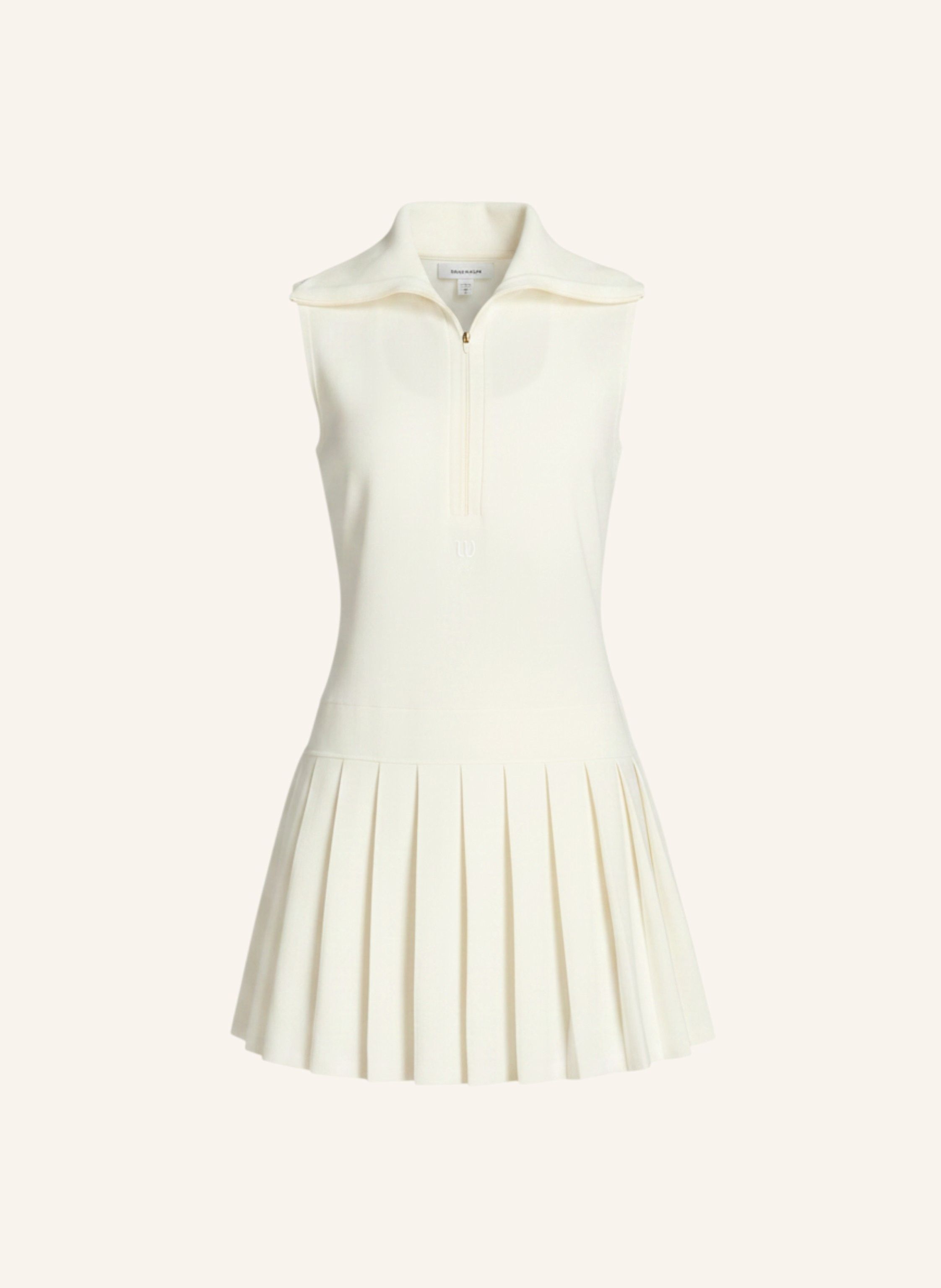 Wilson Sweatkleid W HALF ZIP PLEATED DRESS